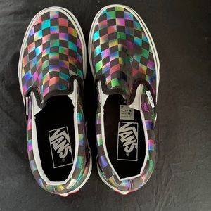 Rainbow Slip On Vans
